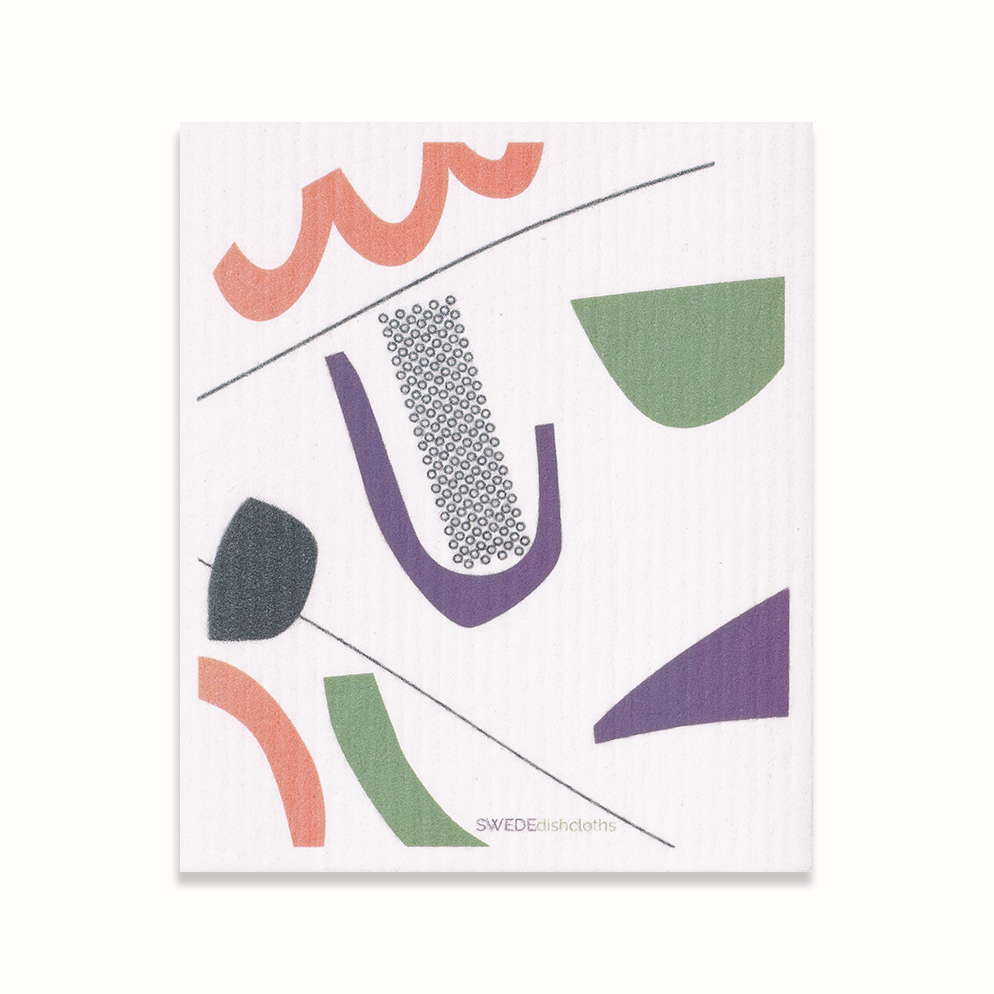 Swedish Dishcloth Abstract A